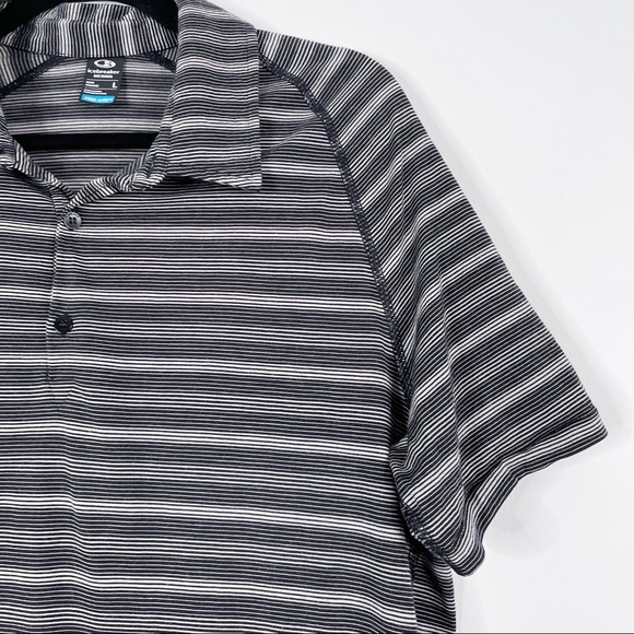 Icebreaker Merino Striped Short Sleeve Polo Large - Picture 3 of 7